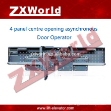 Elevador porta fechadura portas / automático deslizante Operador de porta assíncrono -4 painel porta de abertura lateral